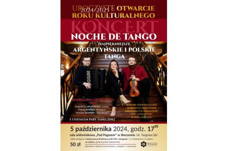 Otwarcie Roku Kulturalnego 2024/2025 - Koncert Noche de Tango